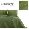 Lovatiesė AmeliaHome PALSHA 220x240 cm, spalva: žalia