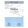 AmeliaHome Užuolaidos su žiedais šviesiai mėlynos spalvos Amelia Home