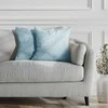 DecoKing Pagalvės užvalkalas 45×45 cm šviesiai mėlynas HENRY