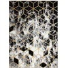 Chodnik MOSSE HEXAGON spalva juoda 70x200 Hakano