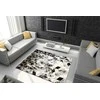 Chodnik MOSSE HEXAGON spalva juoda 80x250 Hakano