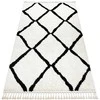 Takelis WELBEN CROSS baltas bohemiškas stilius 80x200 Hakano