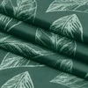 Naktinė užuolaida AmeliaHome CALM 140x250 cm, žiedai, spalva: žalia