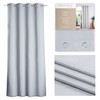 Naktinė užuolaida AmeliaHome CLEAR, 140x250 cm, žiedai, spalva: sidabrinė