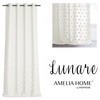 AmeliaHome Kreminė užuolaida su kilpelėmis