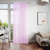 AmeliaHome Užuolaida su kilpomis 140x250 cm rožinės spalvos Amelia Home