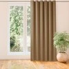 Homede Užuolaidos chenille 140×245 cm šviesiai ruda
