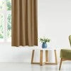 Homede Užuolaidos chenille 140×245 cm šviesiai ruda