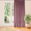 Homede Užuolaidos 140×270 cm lilacinės Chenille Flex