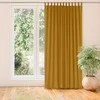 Homede Užuolaida iš chenille 220×225 garstyčių spalvos