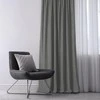 Homede Užuolaidos iš čenilės pilkos 220×175 Chenille