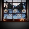 AmeliaHome LEDPL/AH/WINTERY/ROUND/SET/5PCS