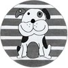 Dywan apvalus TINIES PUPPY spalva pilka r140 Hakano