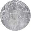 Dywan apvalus TREX MARBLE spalva pilka r100 Hakano