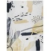 ARLEN ABSTRACT1 kilimas spalva balta abstrakčiojo stiliaus 120x170 Hakano