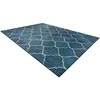 GLAMOUR ARLEN CLOVER spalvos indigo spalvos glamūrinis kilimas, modernaus stiliaus, 160x220 Hakano