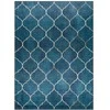 GLAMOUR ARLEN CLOVER spalvos indigo spalvos glamūrinis kilimas, modernaus stiliaus, 160x220 Hakano