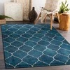 GLAMOUR ARLEN CLOVER spalvos indigo spalvos glamūrinis kilimas, modernaus stiliaus, 160x220 Hakano