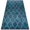 GLAMOUR ARLEN CLOVER spalvos indigo spalvos glamūrinis kilimas, modernaus stiliaus, 160x220 Hakano