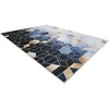 ARLEN CUBE kilimas spalva mėlyna geometrinis modernus stilius 80x150 Hakano