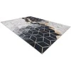ARLEN CUBE2 kilimas spalva juoda geometrinis modernus stilius 160x220 Hakano