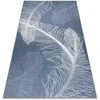 Dywan ARLEN FEATHERS spalva mėlyna styl boho 120x170 Hakano