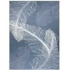 Dywan ARLEN FEATHERS spalva mėlyna styl boho 120x170 Hakano