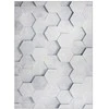 ARLEN HONEY spalva pilka geometrinio modernaus stiliaus kilimas 160x220 Hakano