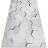 ARLEN HONEY spalvos rutulinis kilimas geometrinio modernaus stiliaus 120x170 Hakano
