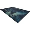 Style Kilimas ARLEN LEAVES spalvos tamsiai glamour stiliaus tropinis 80x150 Hakano