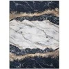 Dywan ARLEN MARBLE1 spalva juoda glamour styl glamour 160x220 Hakano