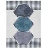Dywan ARLEN RHOMBUS spalva balta styl aztecki 160x220 Hakano