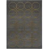 Dywan ESTEMA CIRCLES spalva grafito 160x220 Hakano