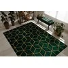 Dywan ESTEMA CUBES spalva butelkowa žalia 80x150 Hakano