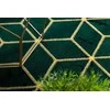 Dywan ESTEMA CUBES spalva butelkowa žalia 80x150 Hakano