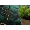 Dywan ESTEMA MARBLE 2 spalva butelkowa žalia 120x170 Hakano