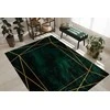 Dywan ESTEMA MARBLE 2 spalva butelkowa žalia 80x150 Hakano