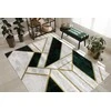 Dywan ESTEMA MARBLE 3 spalva butelkowa žalia 140x190 Hakano