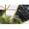 Dywan ESTEMA MARBLE 3 spalva juoda 140x190 Hakano