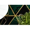 Dywan ESTEMA MARBLETRIANGLES sidabro buteliuko stiklas 120x170 Hakano