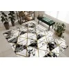 Dywan ESTEMA MARBLETRIANGLES spalva juoda 140x190 Hakano