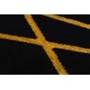 Dywan MOSSE ARTDECO spalva juoda 140x190 Hakano