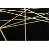 Dywan MOSSE ARTDECO spalva juoda 80x150 Hakano