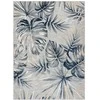 Dywan ORLA MONSTERA 2 spalva pilka roślinny styl tropikalny 157x220 Hakano