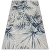 Dywan ORLA MONSTERA 2 spalva pilka roślinny styl tropikalny 157x220 Hakano