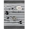 Dywan TINIES BIRDS spalva pilka 160x220 Hakano