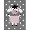 Dywan TINIES DOLLY spalva pilka 160x220 Hakano