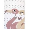Dywan TINIES FLAMINGOS spalva kreminė 160x220 Hakano