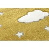 Dywan TINIES MOON spalva musztardowy 140x190 Hakano