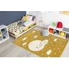 Dywan TINIES MOON spalva musztardowy 140x190 Hakano